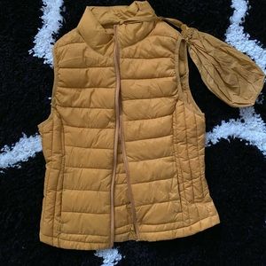 New with tags mustard vest